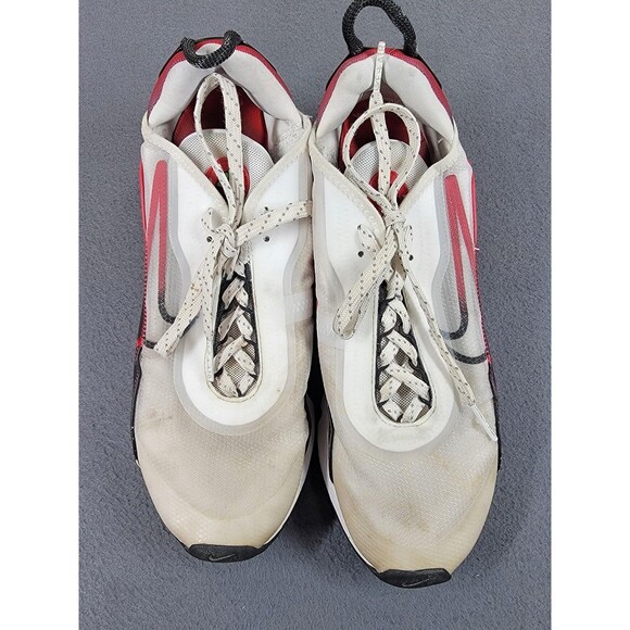 Nike Air Max 2090 Shoes Mens Size 9.5‎ White Red Black CZ8127-100 Sneakers Air main image 6